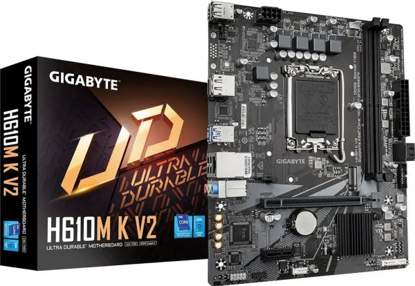 Материнская плата LGA1700 Gigabyte H610M K V2 DDR5