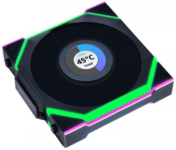 Вентилятор Lian Li UNI FAN SL WIRELESS LCD 120 / G99.12SLLCD1W1B.R0