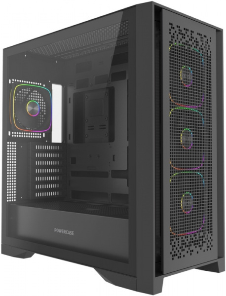 Корпус Powercase ByteFlow Pro ARGB Black / CH9GPB-A4