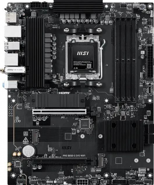 Материнская плата AM5 MSI PRO B850-S EVO WIFI