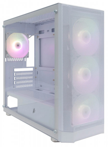 Корпус 1STPLAYER FD5-M ARGB White ARGB / FD5-M-WH-4F2-W