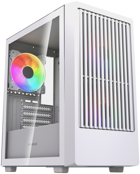Корпус Powercase Mistral SM07 ARGB White / CMMSM07W-A3