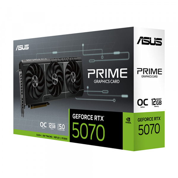 Видеокарта RTX5070 12Gb Asus PRIME-RTX5070-O12G