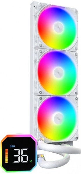 Водяное охлаждение Montech HyperFlow Digital 360 White