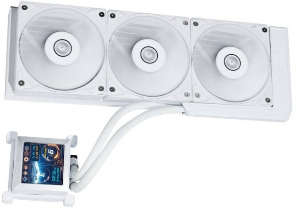 Водяное охлаждение Lian Li HydroShift LCD 360S (HSLCD36SW White) G89.GHSLCD36SW.R0