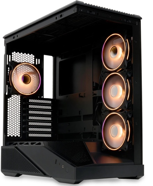 Корпус HSPD F711-TGBK-ARGB НК