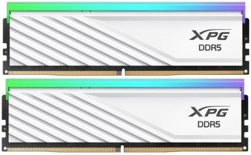 Модуль памяти DDR5 32GB (2x16Gb) 6000MHz ADATA XPG LANCER BLADE RGB White AX5U6000C4816G-DTLABRWH