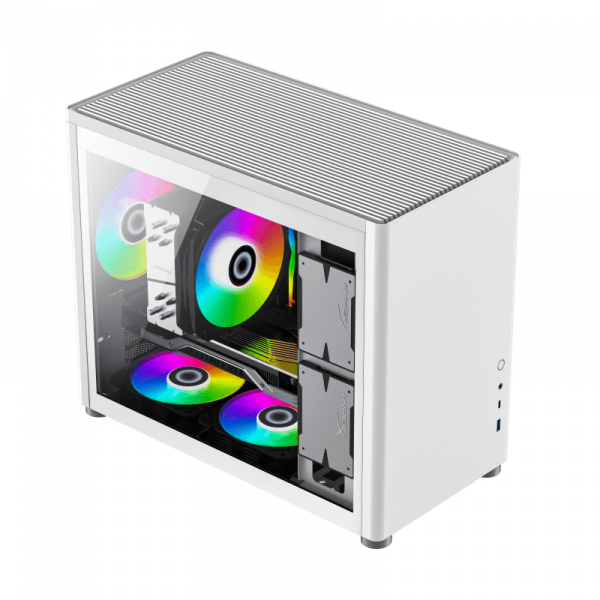 Корпус GameMax Spark Full White