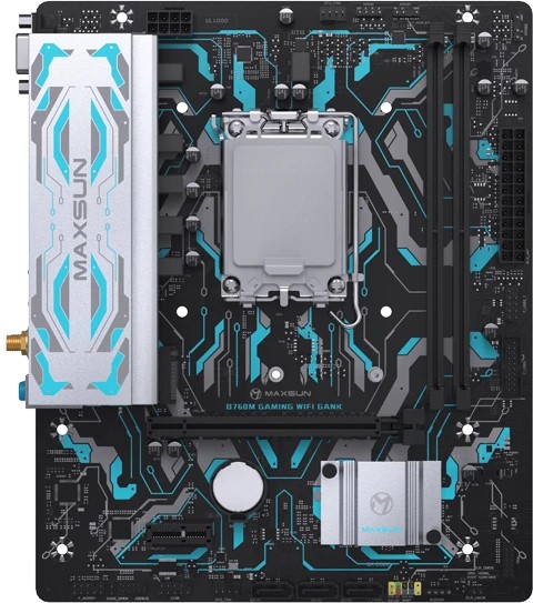 Материнская плата LGA1700 Maxsun MS-B760M GAMING WIFI GANK V2