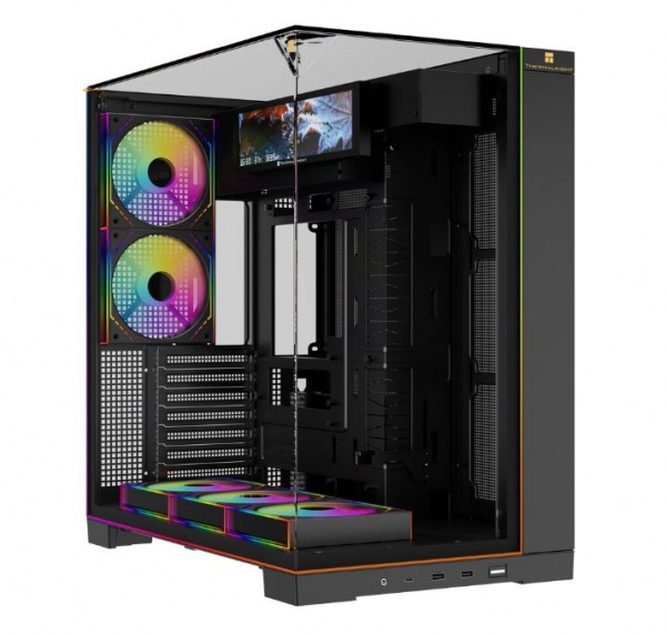 Корпус Thermalright TR-A70 Vision FAN5-M Black TRA70VF5MB