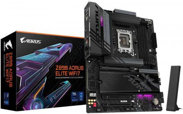 Материнская плата 1851 GIGABYTE Z890 AORUS ELITE WIFI7