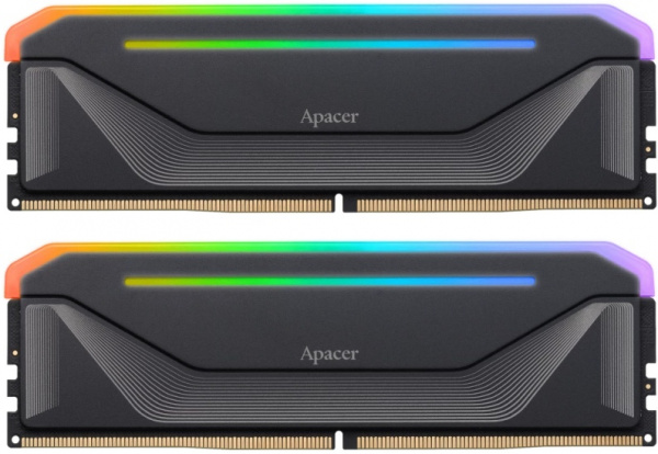 Модуль памяти DDR5 32GB (16GBx2) 6000MHz APACER AH5U32G60C622NBAA-2 RGB