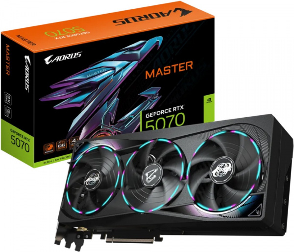 Видеокарта RTX5070 12Gb Gigabyte GV-N5070AORUS M-12GD НК