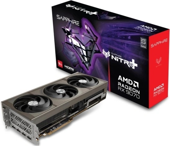 Видеокарта RX9070 16Gb Sapphire Nitro+ OC 11349-01-20G