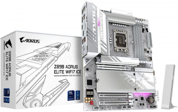 Материнская плата 1851 Gigabyte Z890 AORUS ELITE WIFI7 ICE