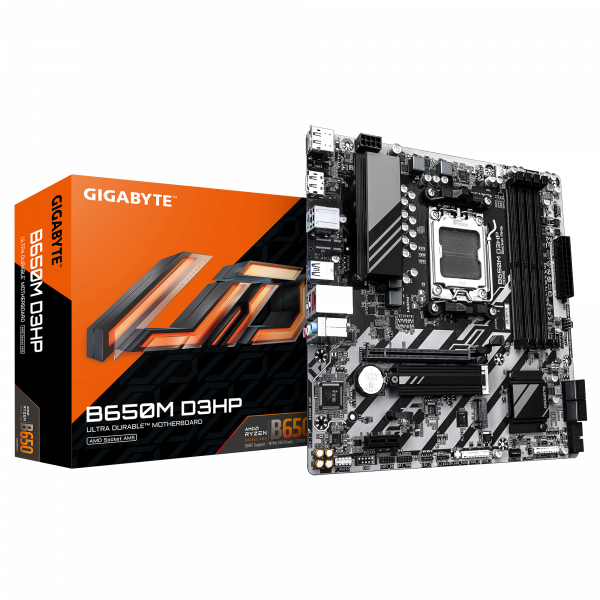Материнская плата AM5 Gigabyte B650M D3HP BS