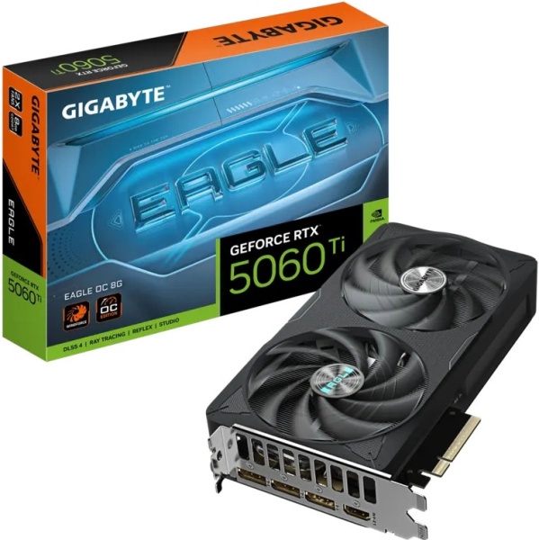 Видеокарта RTX5060Ti 8Gb Gigabyte EAGLE OC GV-N506TEAGLE OC-8GD