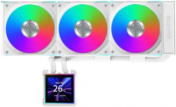 Водяное охлаждение Lian Li HydroShift II LCD-S 360CL White (G89.GHS2LCDS36CW.R0)