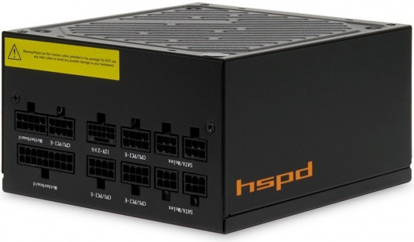 Блок питания 1000W HSPD HST-1000GF-BK 80+ Gold