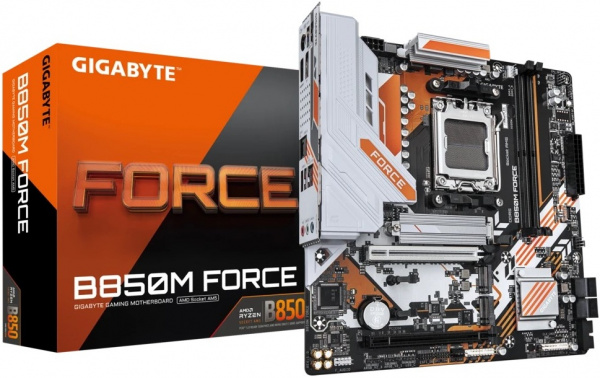 Материнская плата AM5 GIGABYTE B850M FORCE
