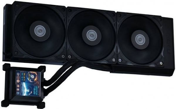 Водяное охлаждение Lian Li HydroShift LCD 360SB / G89.GHSLCD36SB.R0