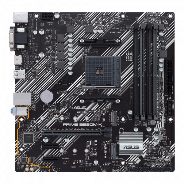 Материнская плата AM4 Asus PRIME B550M-K