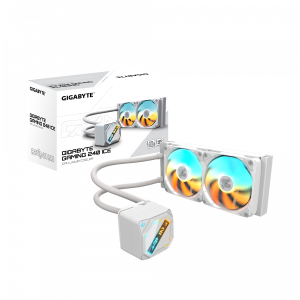Водяное охлаждение GIGABYTE Gaming GME 240 ICE White