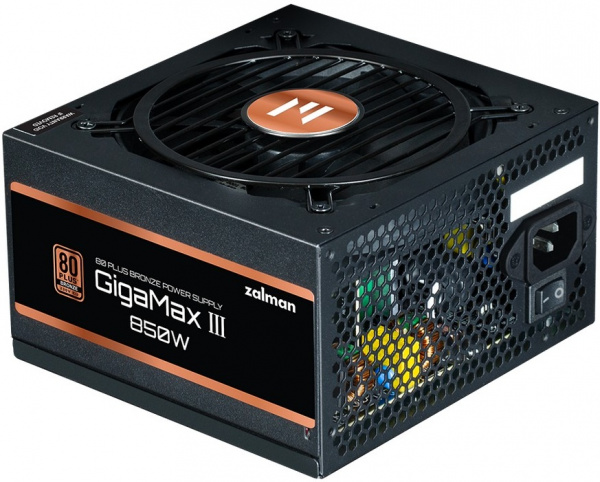 Блок питания 850W Zalman ZM850-GV3 80Plus Bronze BS