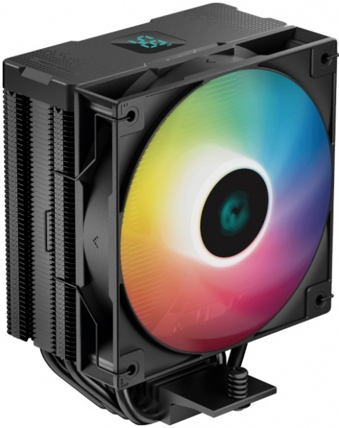 Кулер DEEPCOOL AG400 DIGITAL BK ARGB черный BS