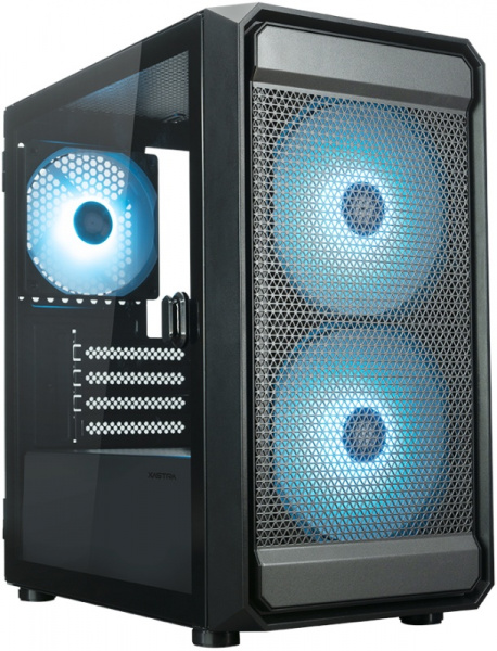 Корпус XASTRA A303M 3ARGB-C6 Black / A303M-2FC14A-1FC12A-C6-D