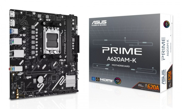 Материнская плата AM5 ASUS PRIME A620AM-K