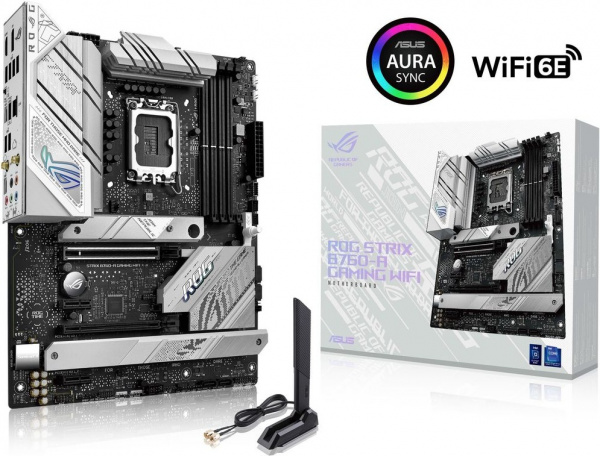 Материнская плата LGA1700 Asus ROG STRIX B760-A GAMING WIFI DDR5 90MB1EP0-M1EAY0