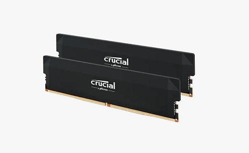 Модуль памяти DDR5 64GB (32GBx2) 6400MHz Crucial Pro CP2K32G64C40U5B AMD EXPO