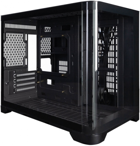Корпус 1STPLAYER UVIEW UV6 Black / mATX / UV6-BK