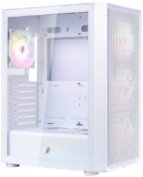 Корпус 1STPLAYER Go6 ARGB White / Go6-WH-4F7-W