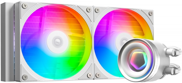 Водяное охлаждение ID-COOLING FX240 Infinity ARGB WHITE