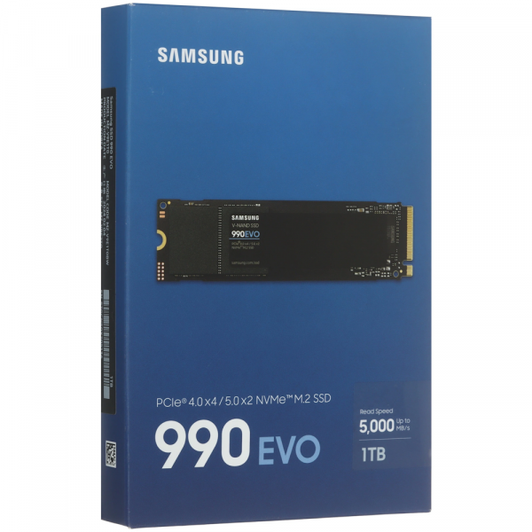 Накопитель SSD M.2 1Tb Samsung 990 EVO MZ-V9E1T0BW