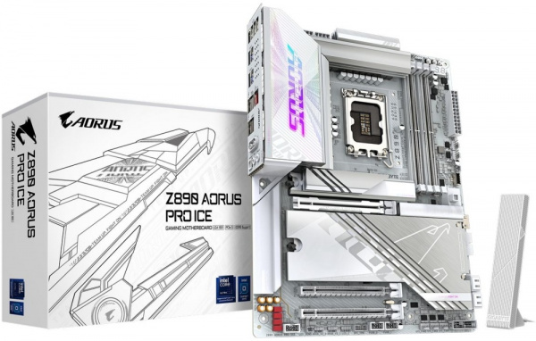 Материнская плата 1851 Gigabyte Z890 AORUS PRO ICE