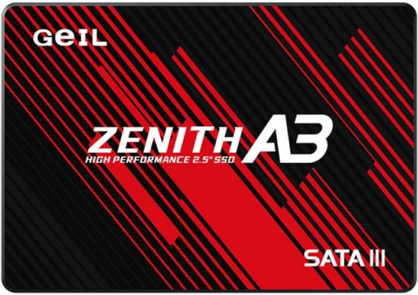 Накопитель SSD 2.5" 1Tb GEIL ZENITH A3 500/450 A3FD16I1TBG