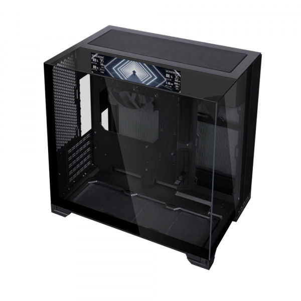Корпус Lian Li O11 Vision-M Digital / Black / 1 x 140mm PWM Fan / Mini-Tower, TG / G99.O11VMDX.R0