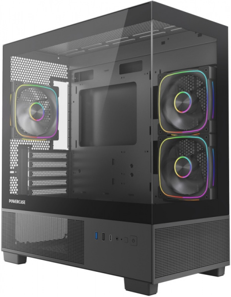 Корпус Powercase Vision Micro S4B / CVMMSHB-A3