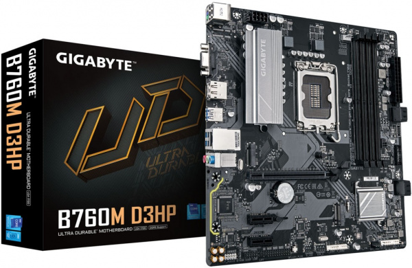 Материнская плата LGA1700 Gigabyte B760M D3HP