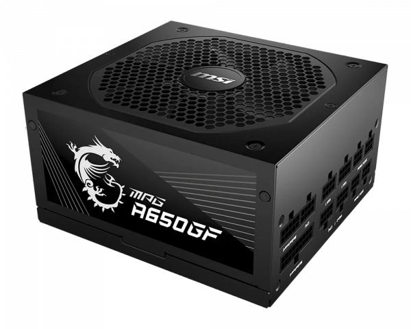 Блок питания 650W MSI MPG A650GF 80 PLUS Gold, полностью модульный (306-7ZP0A11-CE0)
