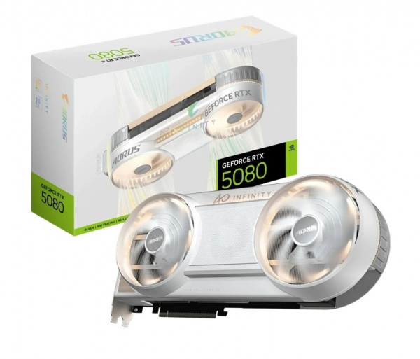 Видеокарта RTX5080 16Gb Gigabyte INFINITY WOOD GV-N5080AORUSIF WD-16GD
