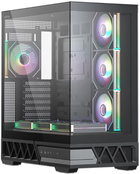 Корпус XASTRA Q700 7ARGB-C10-UC Black / Q700-7FM12A-C10-UC