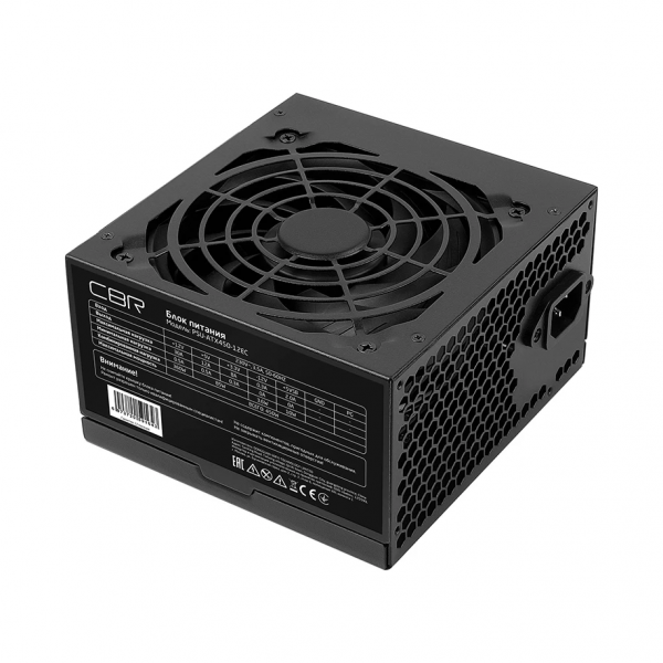 Блок Питания 450W CBR PSU-ATX450-12EC