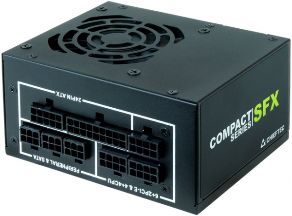 Блок питания Chieftec Compact CSN-450C (ATX 2.3, 450W, SFX, Active PFC, 80mm fan, 80 PLUS GOLD, Full