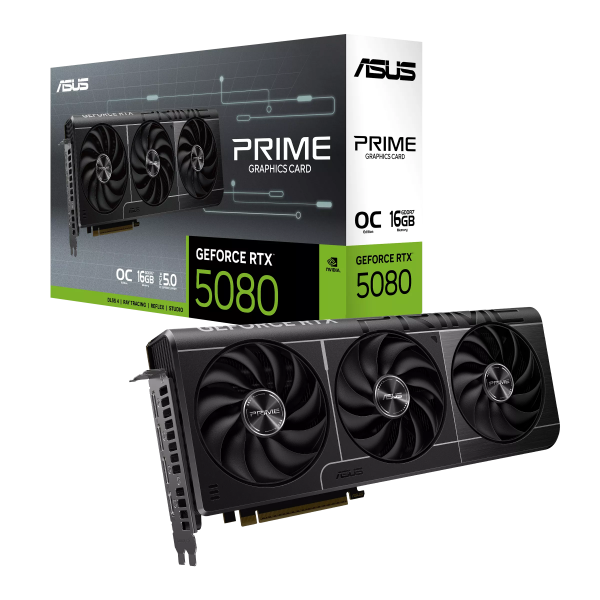 Видеокарта RTX5080 16Gb Asus PRIME OC PRIME-RTX5080-O16G