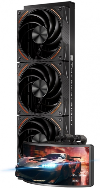 Водяное охлаждение Thermalright Rainbow Vision 360 Turbo ARGB Black TRRV360TAB