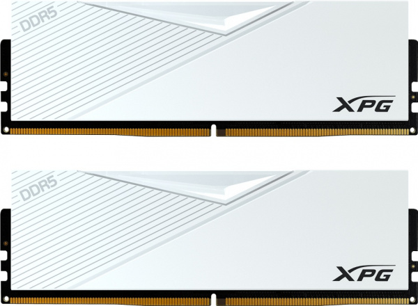 Модуль памяти DDR5 32Gb (2x16Gb) 6400MHz ADATA XPG Lancer White AX5U6400C3216G-DCLAWH